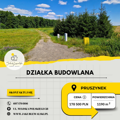 Działka Sprzedaż Pruszynek 6