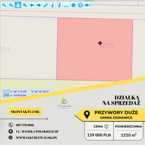 Działka Sprzedaż Przywory Duże 8