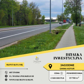 Działka Sprzedaż Jagodne